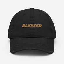 Load image into Gallery viewer, Blessed Distressed Hat