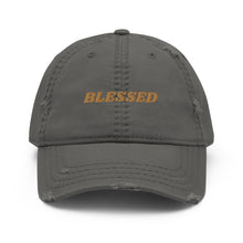 Load image into Gallery viewer, Blessed Distressed Hat