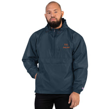 Load image into Gallery viewer, O. G. Only God Embroidered Champion Packable Jacket
