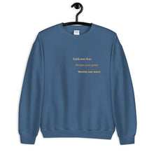 Load image into Gallery viewer, Faith over Fear Unisex Sweatshirt