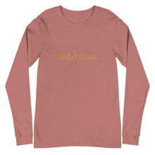 Load image into Gallery viewer, God Is Good Unisex Long Sleeve Tee