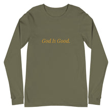 Load image into Gallery viewer, God Is Good Unisex Long Sleeve Tee