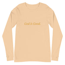 Load image into Gallery viewer, God Is Good Unisex Long Sleeve Tee