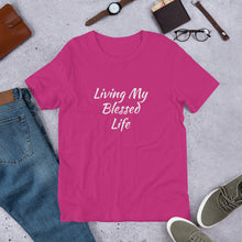 Load image into Gallery viewer, Living My Blessed Life Unisex t-shirt