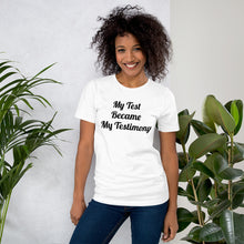Load image into Gallery viewer, My Testimony Short-Sleeve Unisex T-Shirt