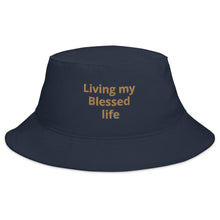 Load image into Gallery viewer, Living my Blessed life Bucket Hat
