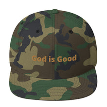 Load image into Gallery viewer, God Is Good Snapback Hat

