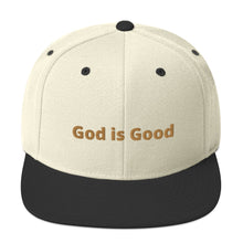 Load image into Gallery viewer, God Is Good Snapback Hat
