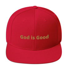 Load image into Gallery viewer, God Is Good Snapback Hat
