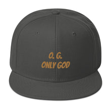 Load image into Gallery viewer, Only God Snapback Hat
