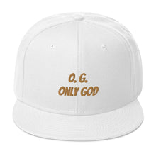 Load image into Gallery viewer, Only God Snapback Hat
