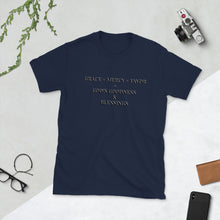 Load image into Gallery viewer, Grace, Mercy. Favor Short-Sleeve Unisex T-Shirt
