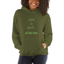 Load image into Gallery viewer, God Is Good all the time Unisex Hoodie

