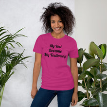 Load image into Gallery viewer, My Testimony Short-Sleeve Unisex T-Shirt
