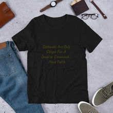 Load image into Gallery viewer, Setbacks to Comebacks Short-Sleeve Unisex T-Shirt

