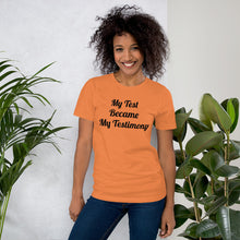 Load image into Gallery viewer, My Testimony Short-Sleeve Unisex T-Shirt
