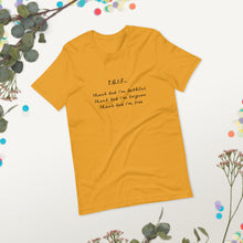 Load image into Gallery viewer, T.G.I.F. Unisex t-shirt
