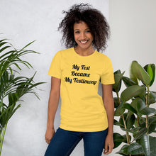 Load image into Gallery viewer, My Testimony Short-Sleeve Unisex T-Shirt
